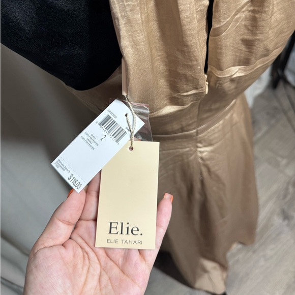Elie Tahari Dress Satin Dress - Picture 4 of 8
